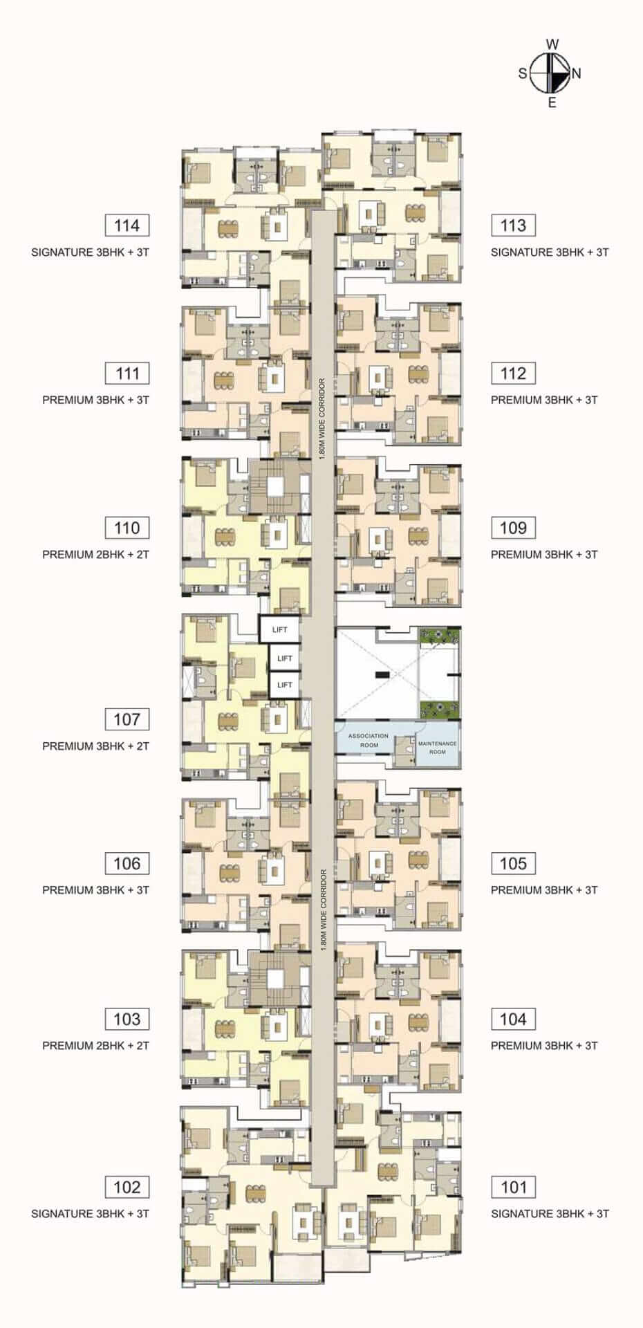 Flats for sale in Sholinganallur Prathyangira